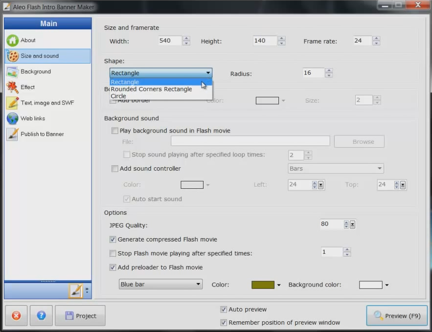 Aleo Flash Intro Banner Maker Compre Agora Na Software Com Br