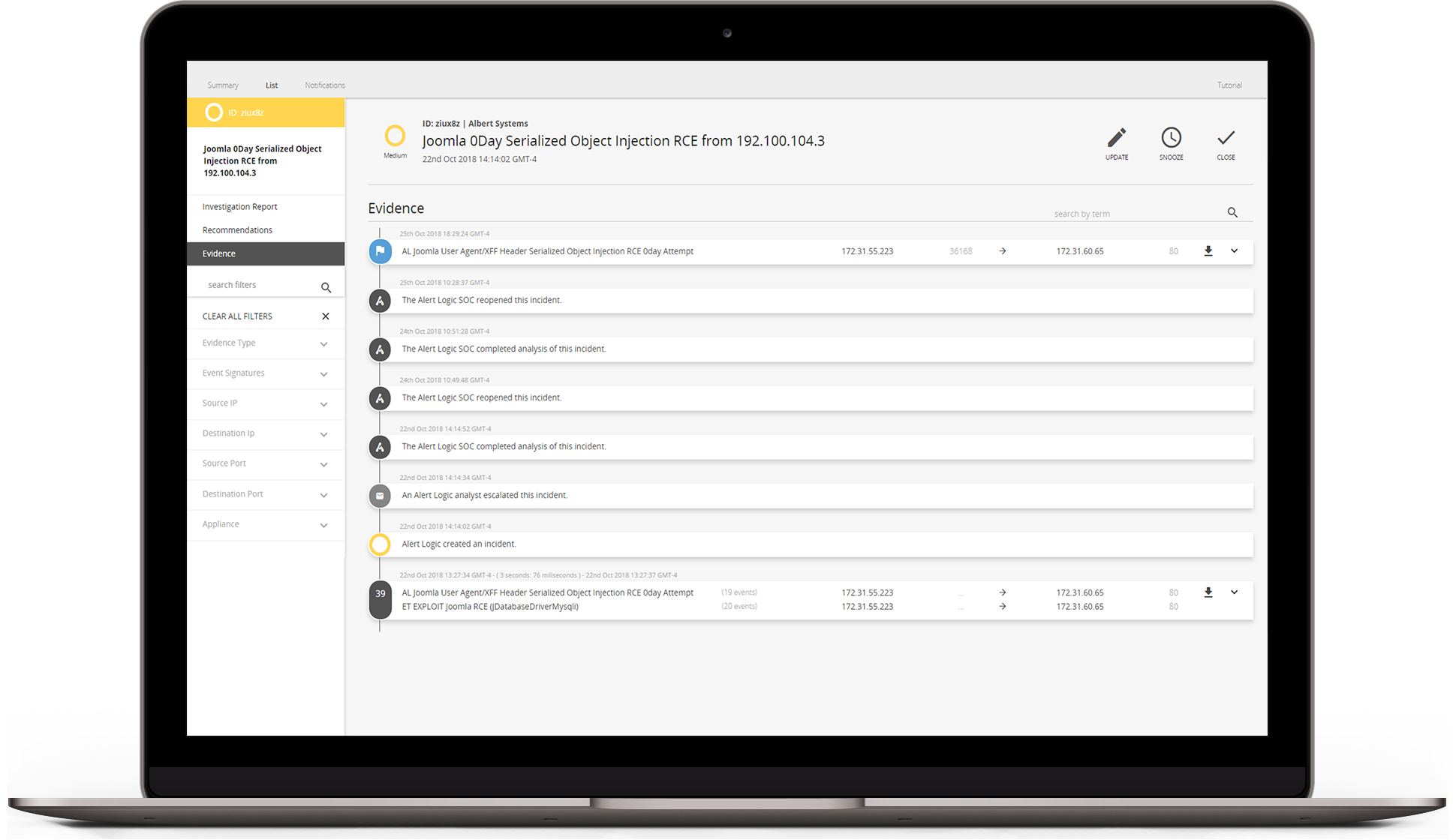 Alert Logic Professional Compre agora na