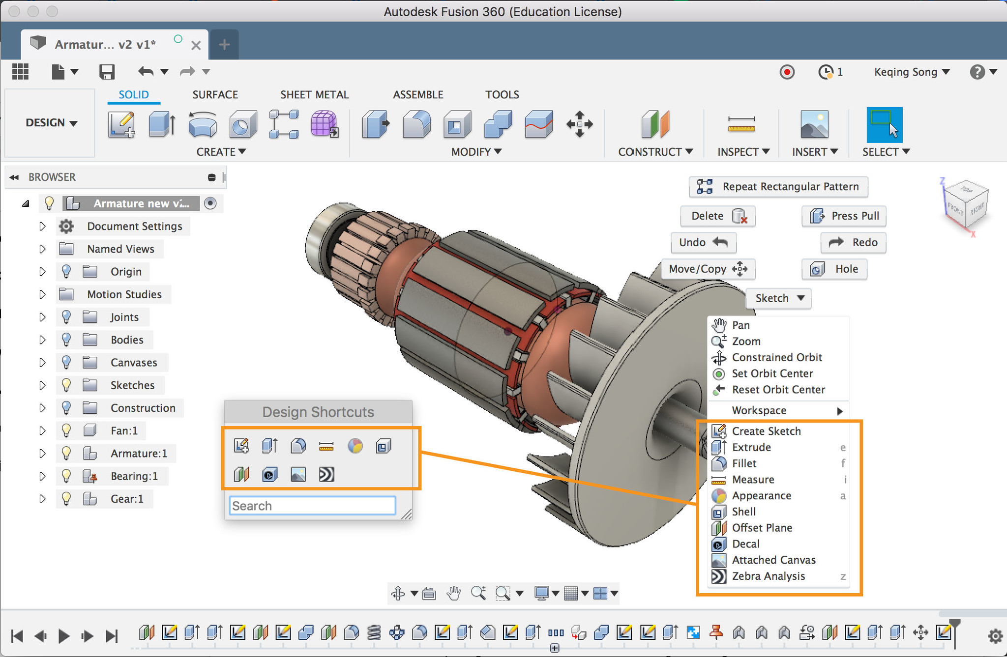 free fusion 360 for students