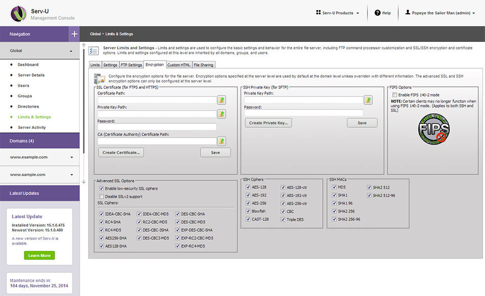 ServU MFT Compre agora na