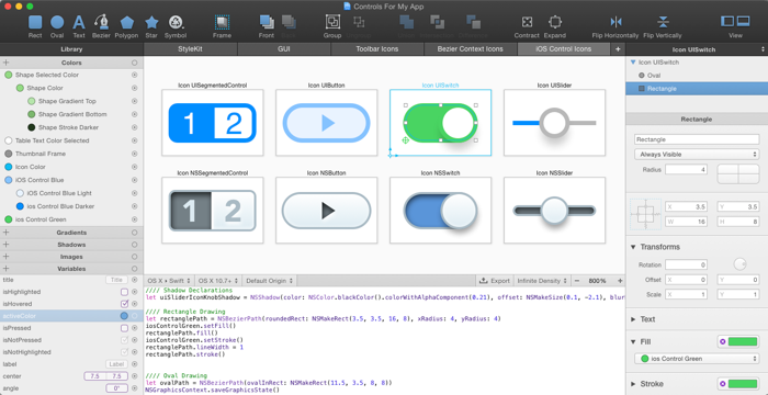 macbook ios paintcode