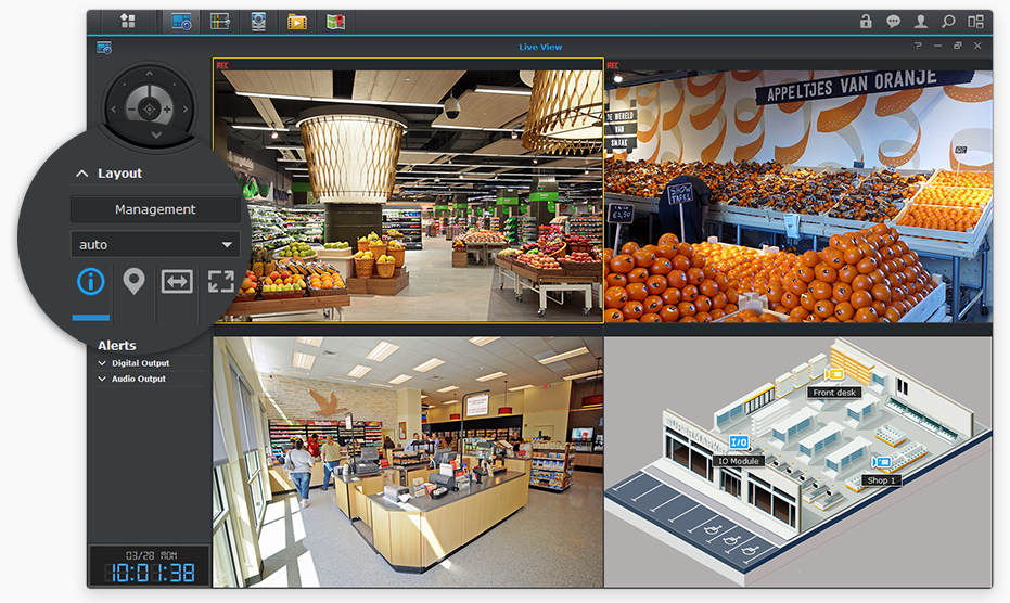 surveillance station windows